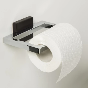 Tiger Toilethouder Zenna Chroom/Wengé 5 Tiger Toilethouder Zenna Chroom/Wengé - Afbeelding 3