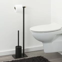 Sealskin Toiletrek Brix Metaal Zwart 14 Sealskin Toiletrek Brix Metaal Zwart -Badkamer Verkoop 123 10051