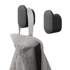 Tiger Handdoekhaak Carv Klein Zwart -Badkamer Verkoop 123 10066