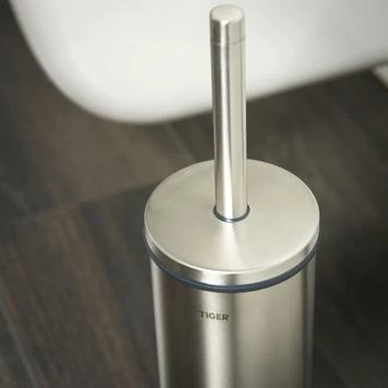 Tiger Boston Toiletborstelgarnituur RVS 4 Tiger Boston Toiletborstelgarnituur RVS - Afbeelding 2