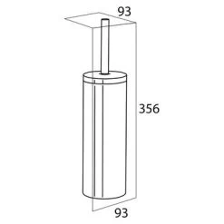 Tiger Boston Toiletborstelgarnituur RVS 9 Tiger Boston Toiletborstelgarnituur RVS -Badkamer Verkoop 123 10102
