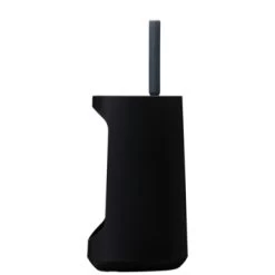 Tiger Toiletborstelhouder Tess Met Opbergvak Staand Zwart/antraciet -Badkamer Verkoop 123 10136