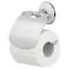 Tiger Toiletrolhouder Ivy Chroom/wit Met Klep -Badkamer Verkoop 123 10191