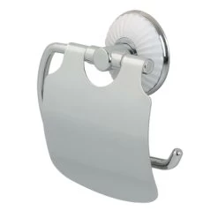 Tiger Toiletrolhouder Ivy Chroom/wit Met Klep 8 Tiger Toiletrolhouder Ivy Chroom/wit Met Klep -Badkamer Verkoop 123 10192