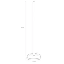 Sealskin Reserve Toiletrolhouder Acero Grijs -Badkamer Verkoop 123 10235