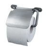 Haceka Toiletrolhouder Ixi Met Klep RVS 2 Haceka Toiletrolhouder Ixi Met Klep RVS -Badkamer Verkoop 123 10362