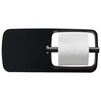 Tiger Toiletrolhouder TESS Met Planchet Zwart/antraciet 6 Tiger Toiletrolhouder TESS Met Planchet Zwart/antraciet - Afbeelding 4