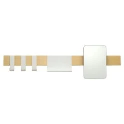 Sealskin Kapstok Met Spiegel Brix Wit 11 Sealskin Kapstok Met Spiegel Brix Wit -Badkamer Verkoop 123 10435