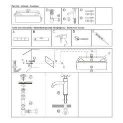 Differnz Dif Fonteinset Argus Wit -Badkamer Verkoop 123 10469