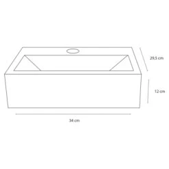 Differnz Dif Fonteinset Argus Wit -Badkamer Verkoop 123 10473