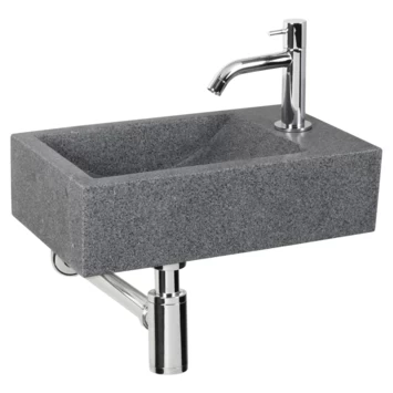 Differnz Fonteinset Cheops Grijs Natuursteen 40x23x11 Cm 8 Differnz Fonteinset Cheops Grijs Natuursteen 40x23x11 Cm - Afbeelding 6