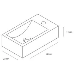 Differnz Fonteinset Cheops Grijs Natuursteen 40x23x11 Cm 22 Differnz Fonteinset Cheops Grijs Natuursteen 40x23x11 Cm -Badkamer Verkoop 123 10502