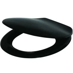 Handson WC Bril Fynn Zwart Kunststof -Badkamer Verkoop 123 10533