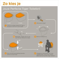 Tiger WC Bril Amadora Wit Kunststof Met Softclose -Badkamer Verkoop 123 10583