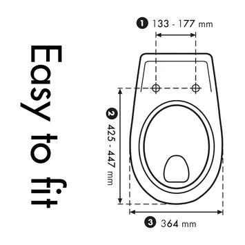 Cedo Atacama Wc Bril Softclose Duroplast 6 Cedo Atacama Wc Bril Softclose Duroplast - Afbeelding 4