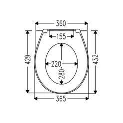 Cedo Mojave Beach Wc Bril Wit Softclose Duroplast -Badkamer Verkoop 123 10649