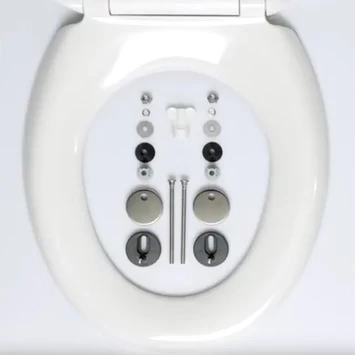 Tiger WC Bril Mason Wit Kunststof Met Softclose 5 Tiger WC Bril Mason Wit Kunststof Met Softclose - Afbeelding 3