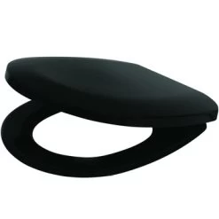 Handson WC Bril Vesa Zwart Kunststof Met Softclose -Badkamer Verkoop 123 10719