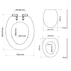 Tiger WC Bril Mississippi Wit Hout Met Softclose 25 Tiger WC Bril Mississippi Wit Hout Met Softclose -Badkamer Verkoop 123 10734