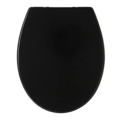 Tiger WC Bril Aiden Zwart Kunststof Met Softclose