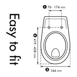 Cedo Deep Sea Wc Bril Softclose Duroplast -Badkamer Verkoop 123 10786