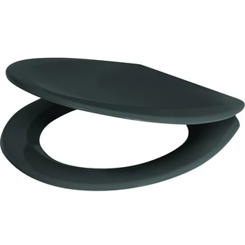 Handson WC Bril Otso Donkergrijs Kunststof Met Softclose 4 Handson WC Bril Otso Donkergrijs Kunststof Met Softclose - Afbeelding 2