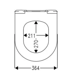 Cedo Vero Beach Wc Bril Pergamon Softclose D-vorm Duroplast 9 Cedo Vero Beach Wc Bril Pergamon Softclose D-vorm Duroplast -Badkamer Verkoop 123 10807