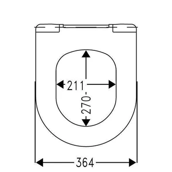 Cedo Vero Beach Wc Bril Pergamon Softclose D-vorm Duroplast 5 Cedo Vero Beach Wc Bril Pergamon Softclose D-vorm Duroplast - Afbeelding 3