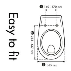 Cedo Vero Beach Wc Bril Pergamon Softclose D-vorm Duroplast 10 Cedo Vero Beach Wc Bril Pergamon Softclose D-vorm Duroplast -Badkamer Verkoop 123 10808