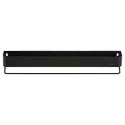 Sealskin Brix Wandrek Met Handdoekrek 55 Cm Zwart -Badkamer Verkoop 123 1081