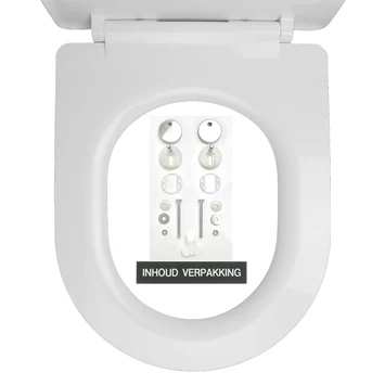 Tiger WC Bril Carter Wit Met Softclose 12 Tiger WC Bril Carter Wit Met Softclose - Afbeelding 10