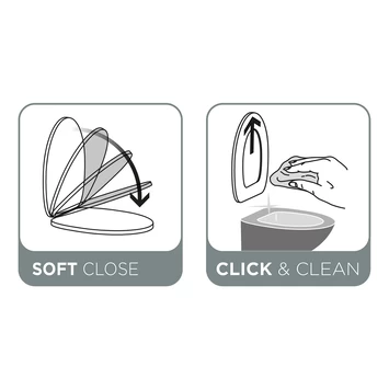 Tiger WC Bril Carter Wit Met Softclose 15 Tiger WC Bril Carter Wit Met Softclose - Afbeelding 13