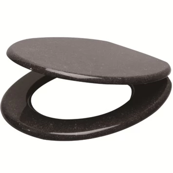 Handson WC Bril Antero Graniet Hout Met Softclose 4 Handson WC Bril Antero Graniet Hout Met Softclose - Afbeelding 2