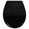 Tiger WC Bril Amadora Zwart Kunststof Met Softclose -Badkamer Verkoop 123 10831