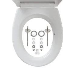 Tiger WC Bril Amadora Zwart Kunststof Met Softclose -Badkamer Verkoop 123 10833