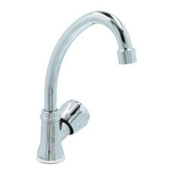 Handson Fonteinkraan Thomas C-uitloop Met Draaiknop Chroom -Badkamer Verkoop 123 10898