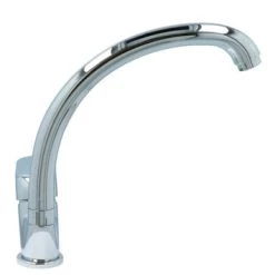 OK Keukenkraan Met Hoog Gebogen Uitloop En Hendel Chroom -Badkamer Verkoop 123 10911