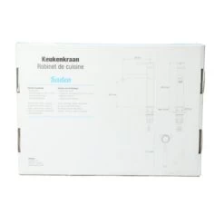 Atlantic Keukenkraan Kaden Met Hendel Zwart -Badkamer Verkoop 123 10958