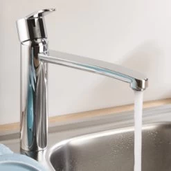 Grohe Keukenkraan Wave Cosmopolitan Met Hendel Chroom 8 Grohe Keukenkraan Wave Cosmopolitan Met Hendel Chroom -Badkamer Verkoop 123 10964