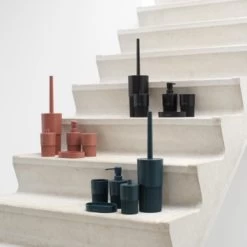 Sealskin Zeepdispenser Brave Staand Donkerroze -Badkamer Verkoop 123 1097