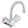 Grohe Wastafelkraan Costa Trend 2-knops Chroom -Badkamer Verkoop 123 11011