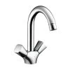 Hansgrohe Wastafelkraan MyCube 2-knops Chroom -Badkamer Verkoop 123 11018