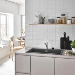 Grohe Quickfix Keukenkraan Start Lage Uitloop Supersteel -Badkamer Verkoop 123 11024