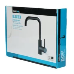 Handson Keukenkraan Olivier Met Hendel Mat Zwart -Badkamer Verkoop 123 11049