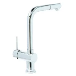 Atlantic Keukenkraan Stephen Met Hendel En Uittrekbare Sproeikop Chroom -Badkamer Verkoop 123 11067