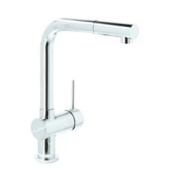 Atlantic Keukenkraan Stephen Met Hendel En Uittrekbare Sproeikop Chroom -Badkamer Verkoop 123 11069