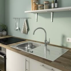 Grohe Keukenkraan Start Flow Hoge Uitloop QuickFix Chroom -Badkamer Verkoop 123 11083