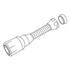 Tiger Keukenkraanslang Douche M22/M24 Waterbesparend -Badkamer Verkoop 123 11095