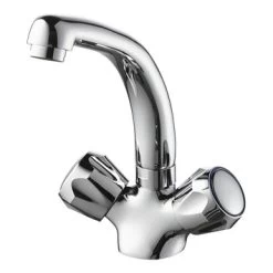 Handson Wastafelkraan Thomas 2-knops Chroom