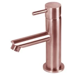 Differnz Wastafelkraan Met Hendel Rood Koper